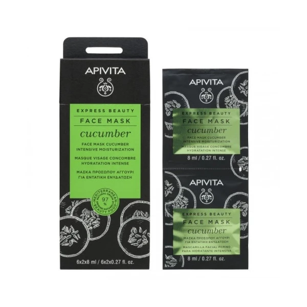 APIVITA EXPRESS BEAUTY Masque pour le visage Cucumber