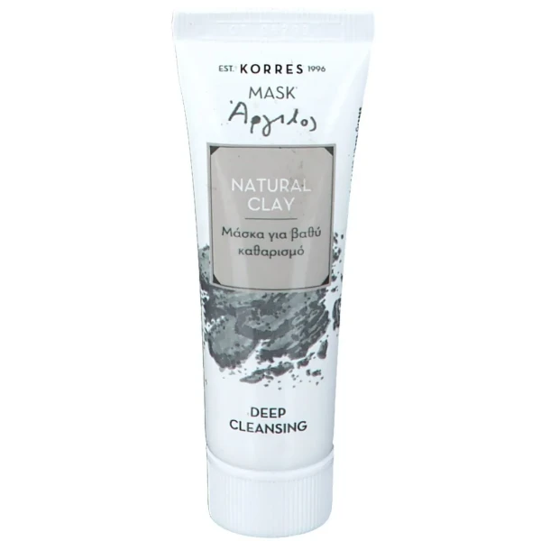 KORRES® NATURAL CLAY Masque Purifiant Astringent ​à l'Argile Naturelle