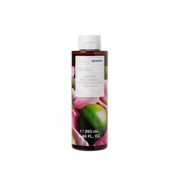 KORRES Gel Douche Corporel Renouvelant - Gingembre Lime