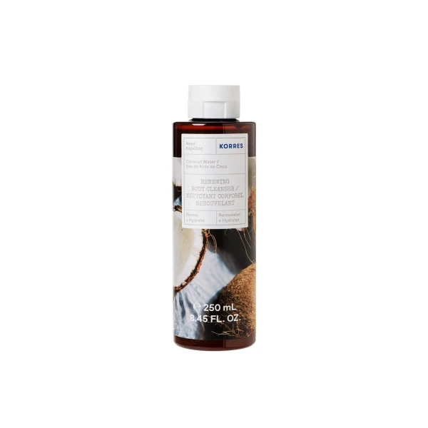 KORRES Gel Douche Corporel Renouvelant - Eau de Noix de Coco