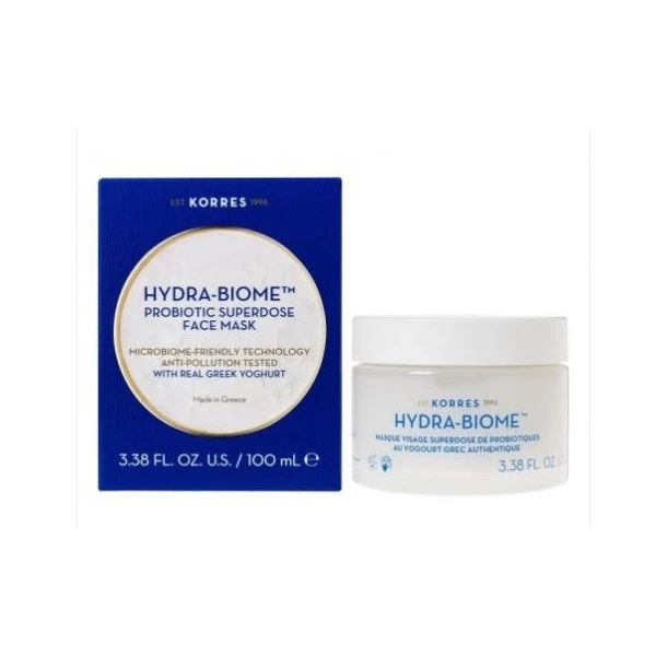 KORRES YAOURT GREC Masque Visage aux Probiotiques - 100ml