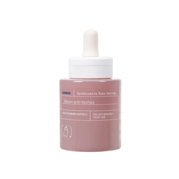 Korres Rose Sauvage Sérum anti-taches 15% Super Vitamine C 30ml