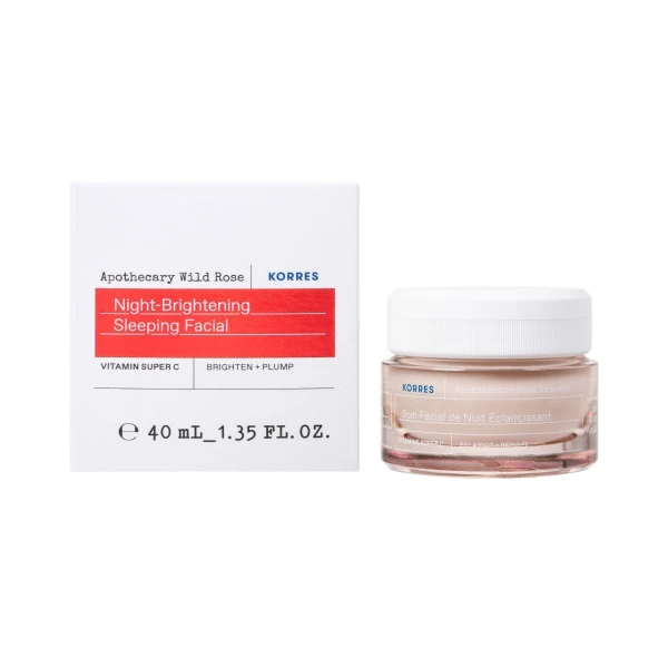 KORRES ROSE SAUVAGE Soin de Nuit Illuminateur - 40ml