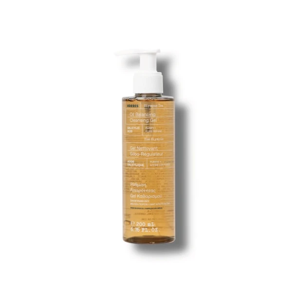 KORRES THE OLYMPUS Gel Nettoyant Sebo-Regulateur - 200ml