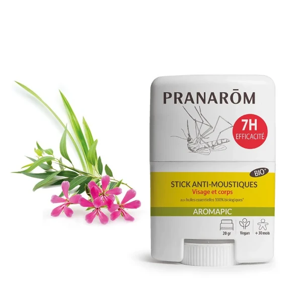 Pranarôm Stick visage et corps - Anti-moustiques