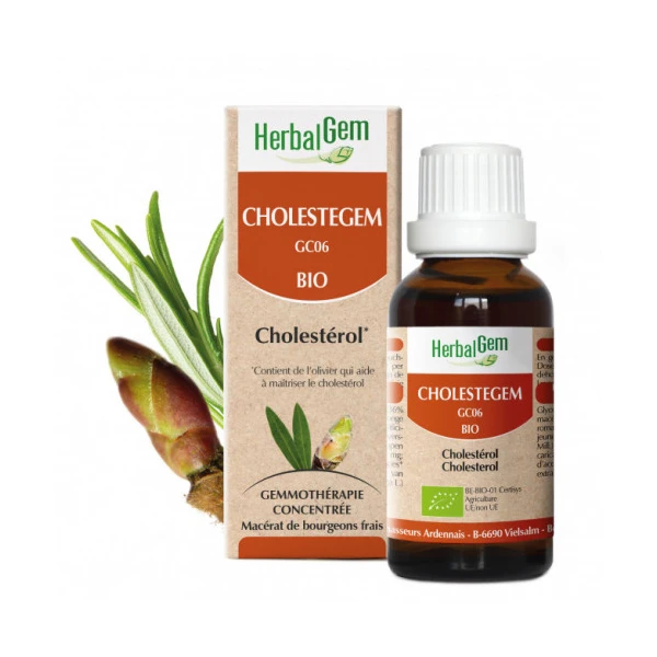 Cholestegem Bio Complexe de Gemmothérapie Concentrée 30 ml