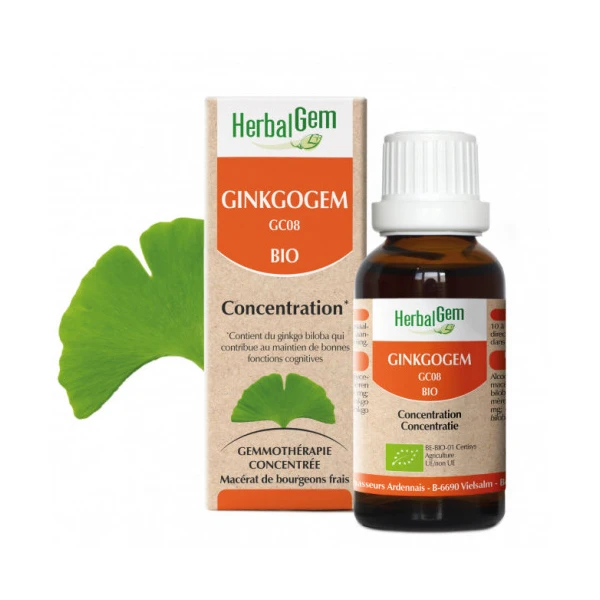 Ginkgogem Bio Complexe de Gemmothérapie Concentrée 30 ml
