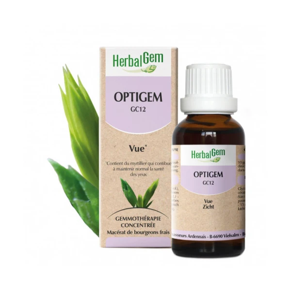 Optigem Complexe de Gemmothérapie Concentrée Confort Oculaire 30 ml
