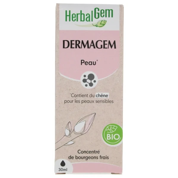 Dermagem Bio Complexe de Gemmothérapie Concentrée Purifie et Restaure la Peau 30 ml
