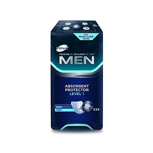 TENA® Men Level 1 Protection absorbante anatomique, adhésive