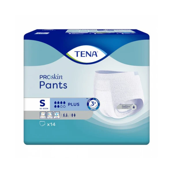 TENA PROSKIN PANTS PLUS Taille S - 14 Pants pour Incontinence