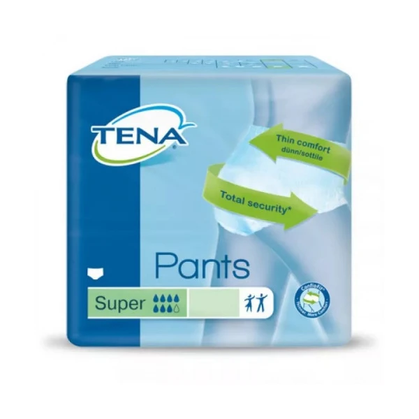 TENA PROSKIN PANTS SUPER Taille XL - 12 Pants pour Incontinence