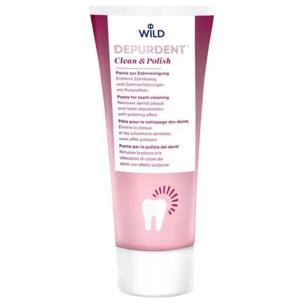 Depurdent Clean & Polish Pâte Pour le Nettoyage Des Dents 75 ml