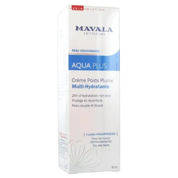 SkinSolution Aqua Plus Crème Poids Plume Multi-Hydratante 45 ml