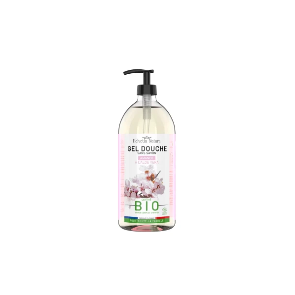HELVETIA NATURA GEL DOUCHE ALOE VERA AMANDE - 1L