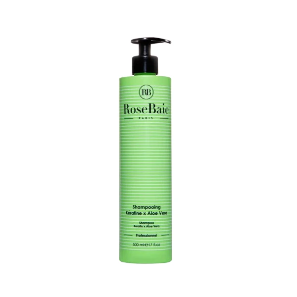 ROSEBAIE SHAMPOOING Keratine et Aloe Vera - 500ml