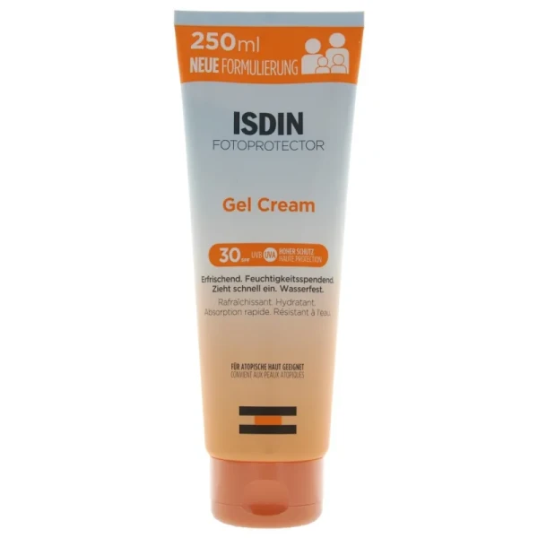 Fotoprotector Gel Crème Tube Crème Solaire Corps Spf30 250 ml