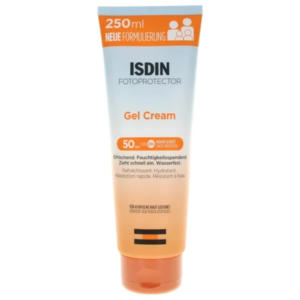 Fotoprotector Gel Crème Tube Crème Solaire Corps Spf50 250 ml
