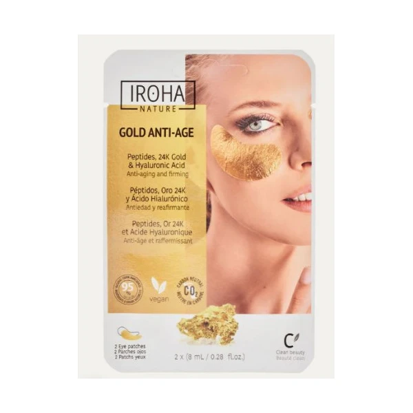 Iroha Nature Iroha Collection Divine Patch Yeux or 24K