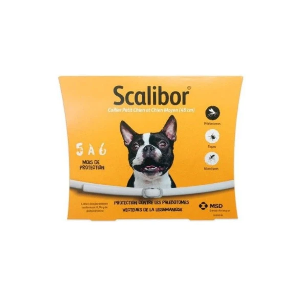 Collier Scalibor pour chien moyen