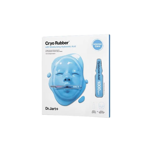 DR JART+ CRYO RUBBER Masque Hydratant Acide Hyaluronique - Ampoule et Masque