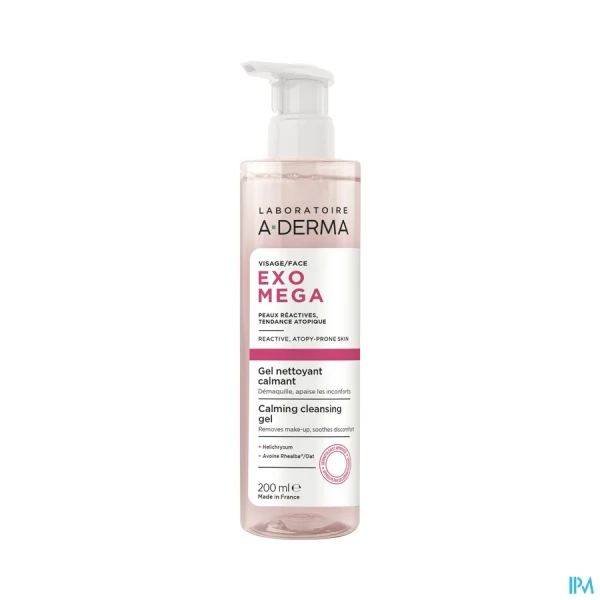 A-Derma Exomega Gel Nettoyant Calmant