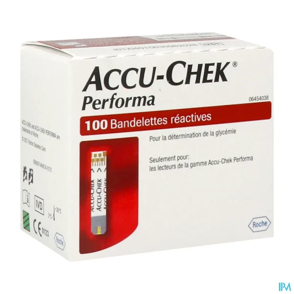Accu-Chek Performa Bandelettes Réactives
