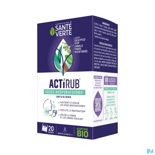 Actirub Santé Verte Respi Infus