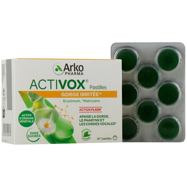 Activox Pastilles Menthe Eucalyptus
