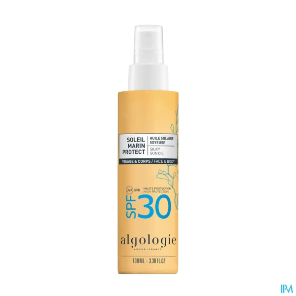 Algologie Soleil Marin SPF30+ Huile Corps