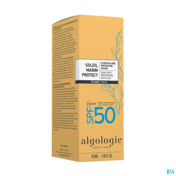 Algologie Soleil Marin SPF50+FLUIDE Visage