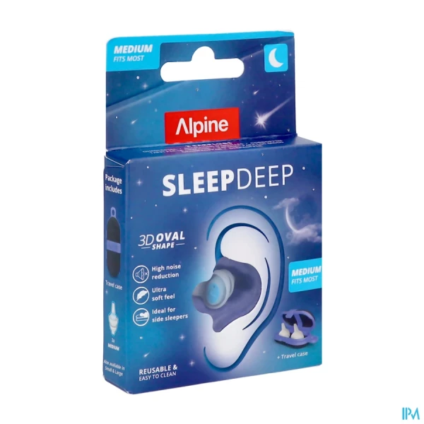 Alpine Sleepdeep Bouchons Oreilles M