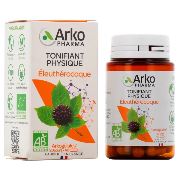 Arkogélules Eleuthérocoque Bio