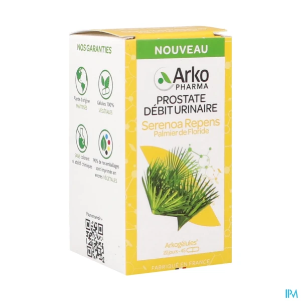 Arkogélules Prostate Débit Urinaire
