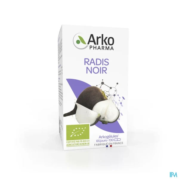 Arkogélules Radis Noir Bio