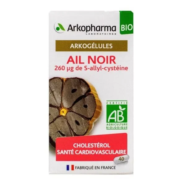 Arkogélules Ail Noir Bio Arkopharma