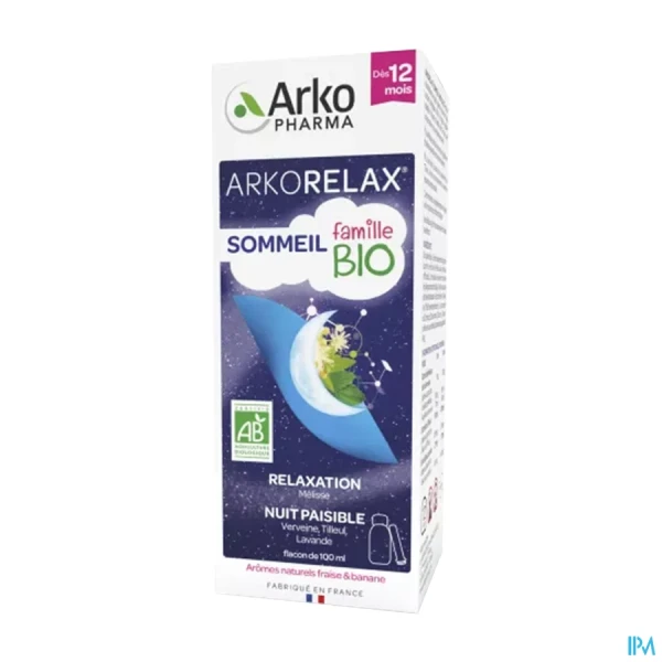 Arkorelax Sommeil Famille Sirop