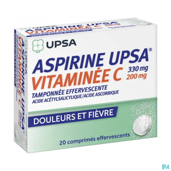 Aspirine vitamine C 330mg / 200mg