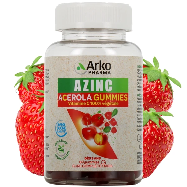 Azinc Acerola Gummies