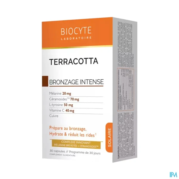 Biocyte Terracotta Bronzage Intense Comprimés