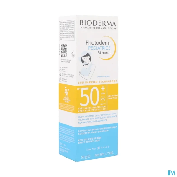 Bioderma Photoderm Pediatrics Mineral SPF 50+