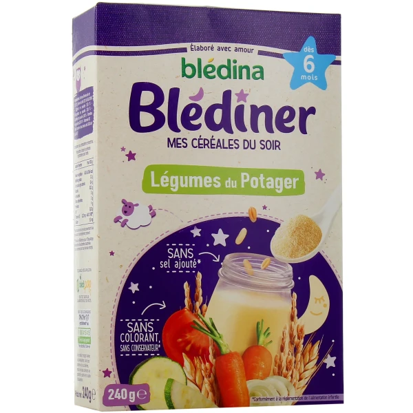 Blédina Blédiner Céréales du Soir