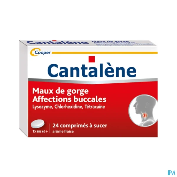 Cantalène Maux de Gorge
