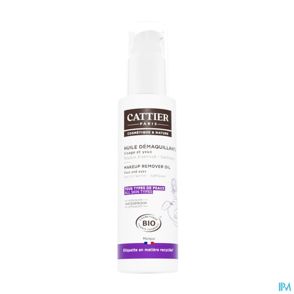 Cattier Huile Démaquillante Bio