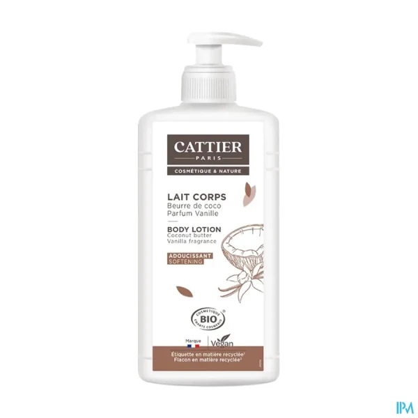 Cattier Lait Corps Adoucissant Bio