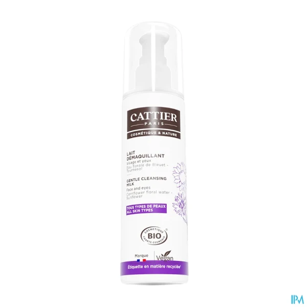 Cattier Lait Démaquillant Bio Visage et Yeux
