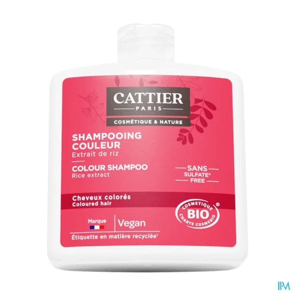 Cattier Shampooing Couleur Bio Sans Sulfate