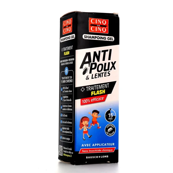 Cinq sur Cinq Shampooing Gel Anti Poux & Lentes