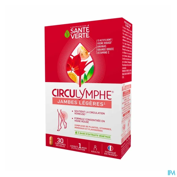 Circulymphe Jambes Légères Comprimés