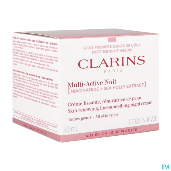 Clarins Multi Active Nuit Crème Peaux Normales M